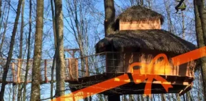 Cabane tribu cadeau séjour insolite